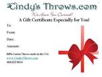 A Custom Gift Certificate Especially for You!